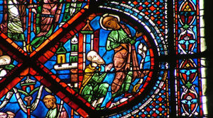 13世紀ステンドグラス（シャルトル大聖堂）