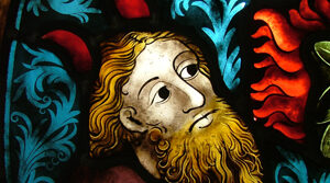 15世紀ステンドグラス模写